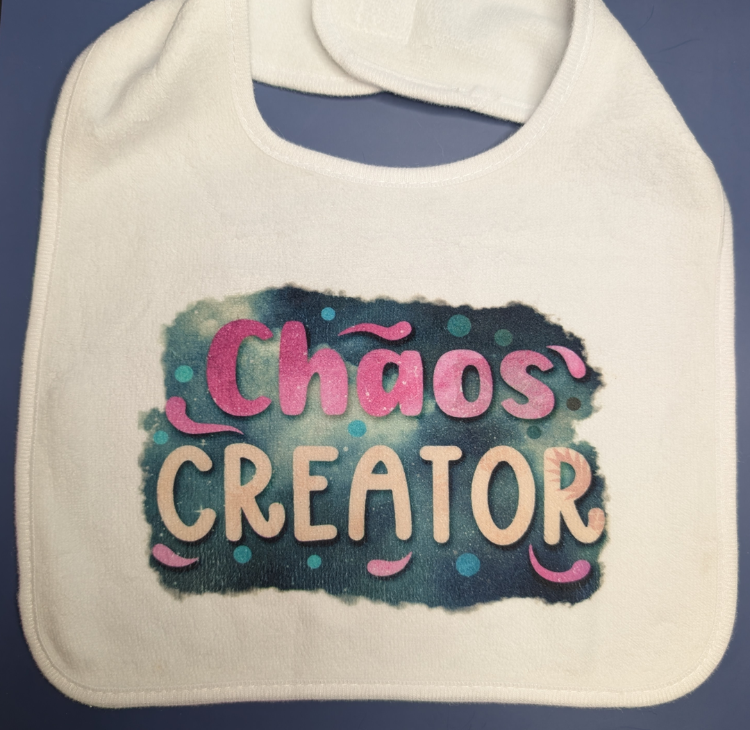 Chaos Creator Baby Bib