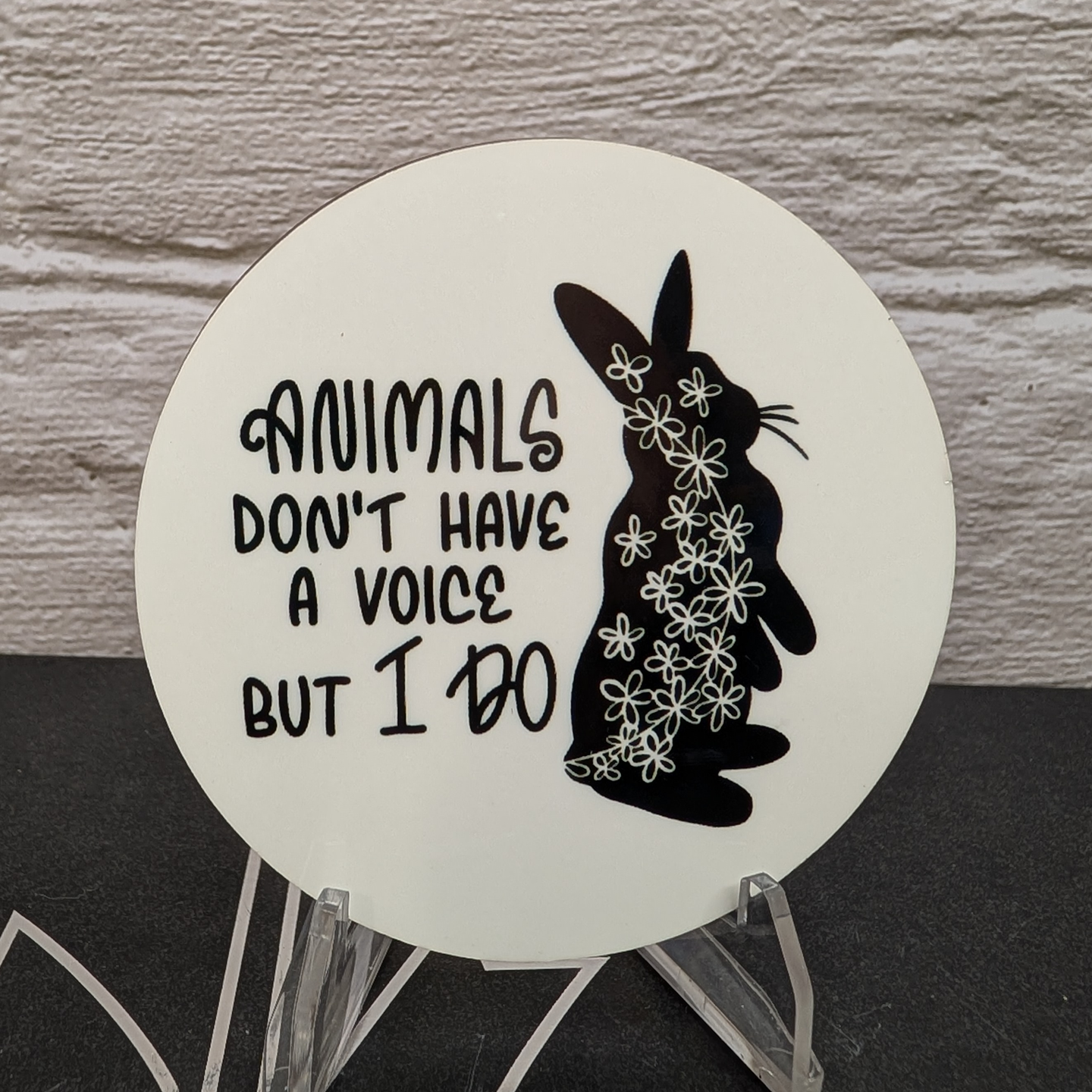 Decorative Animal Advocacy Pin