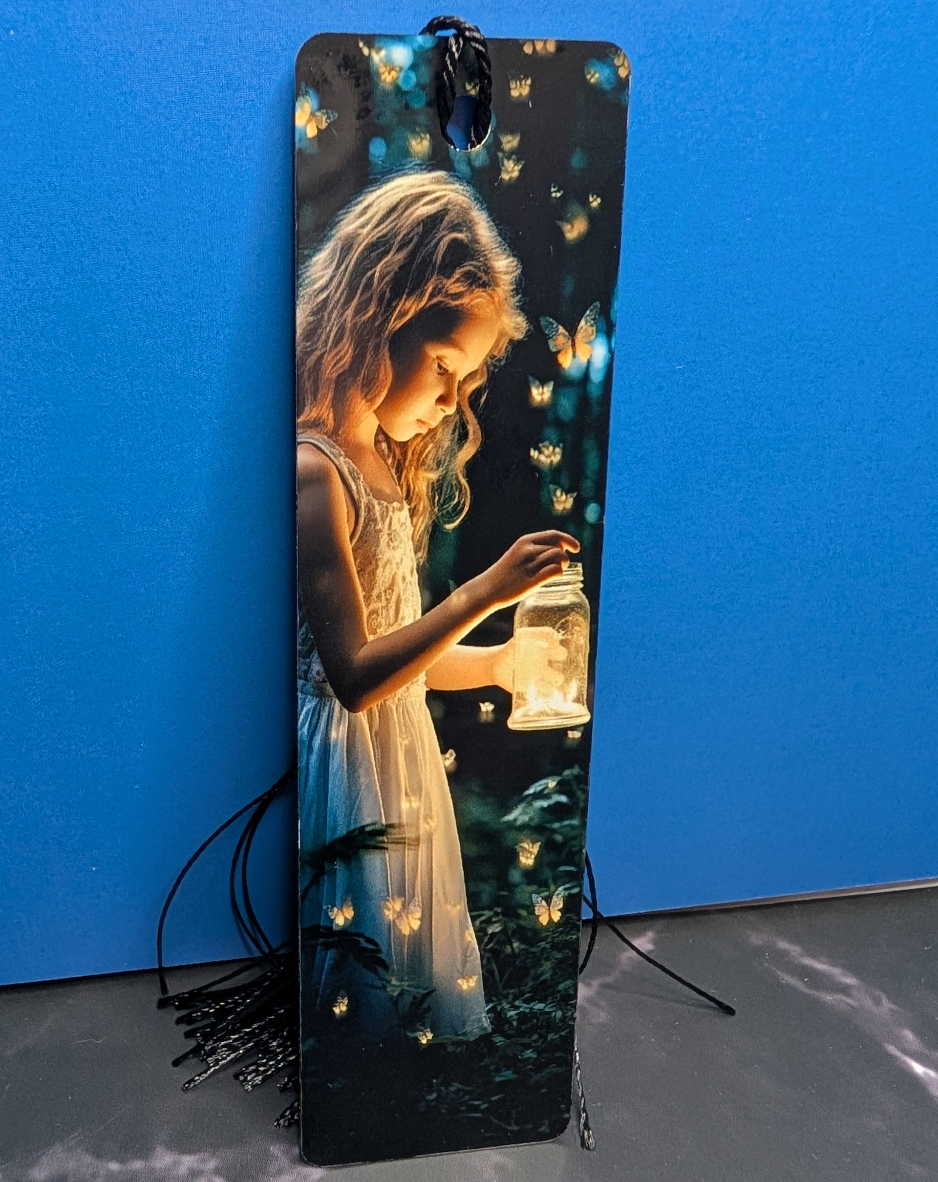 Firefly Glow Metal Bookmark