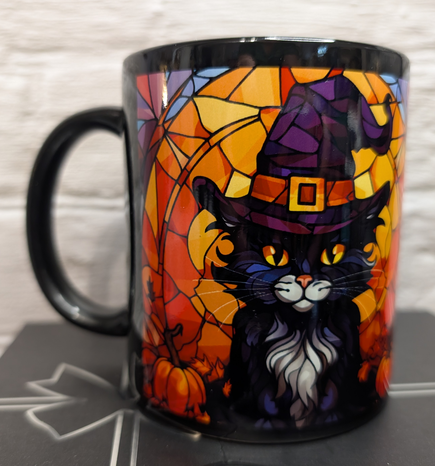 Halloween Black Cat Mug