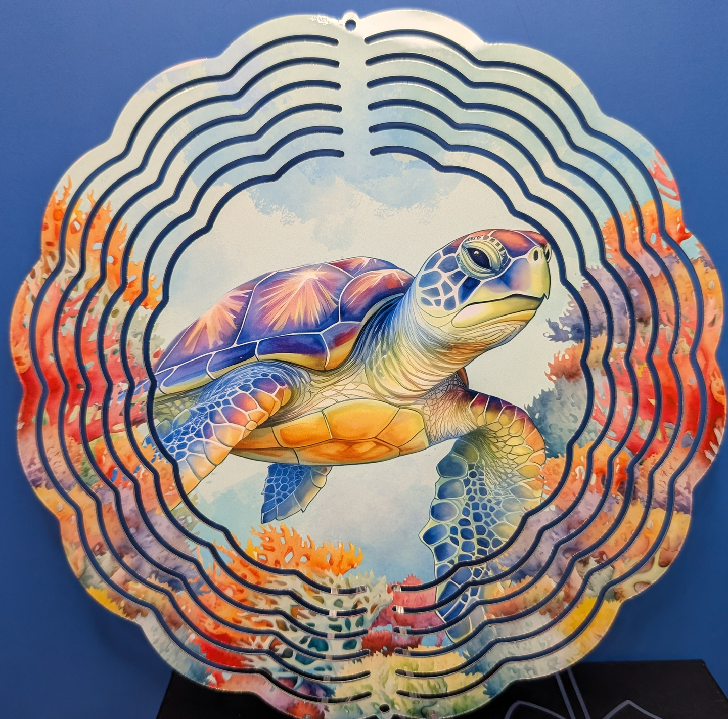 Decorative Sea Turtle Wind Spinner