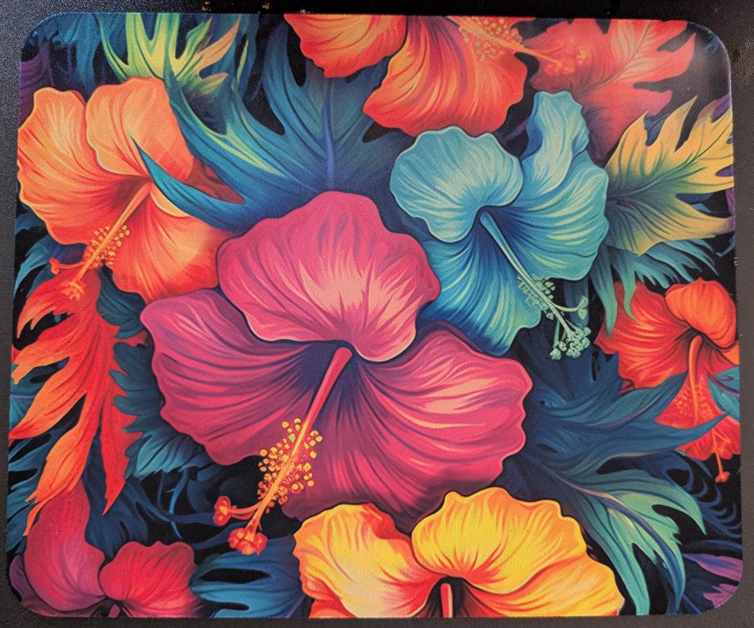 Floral Mouse Pad