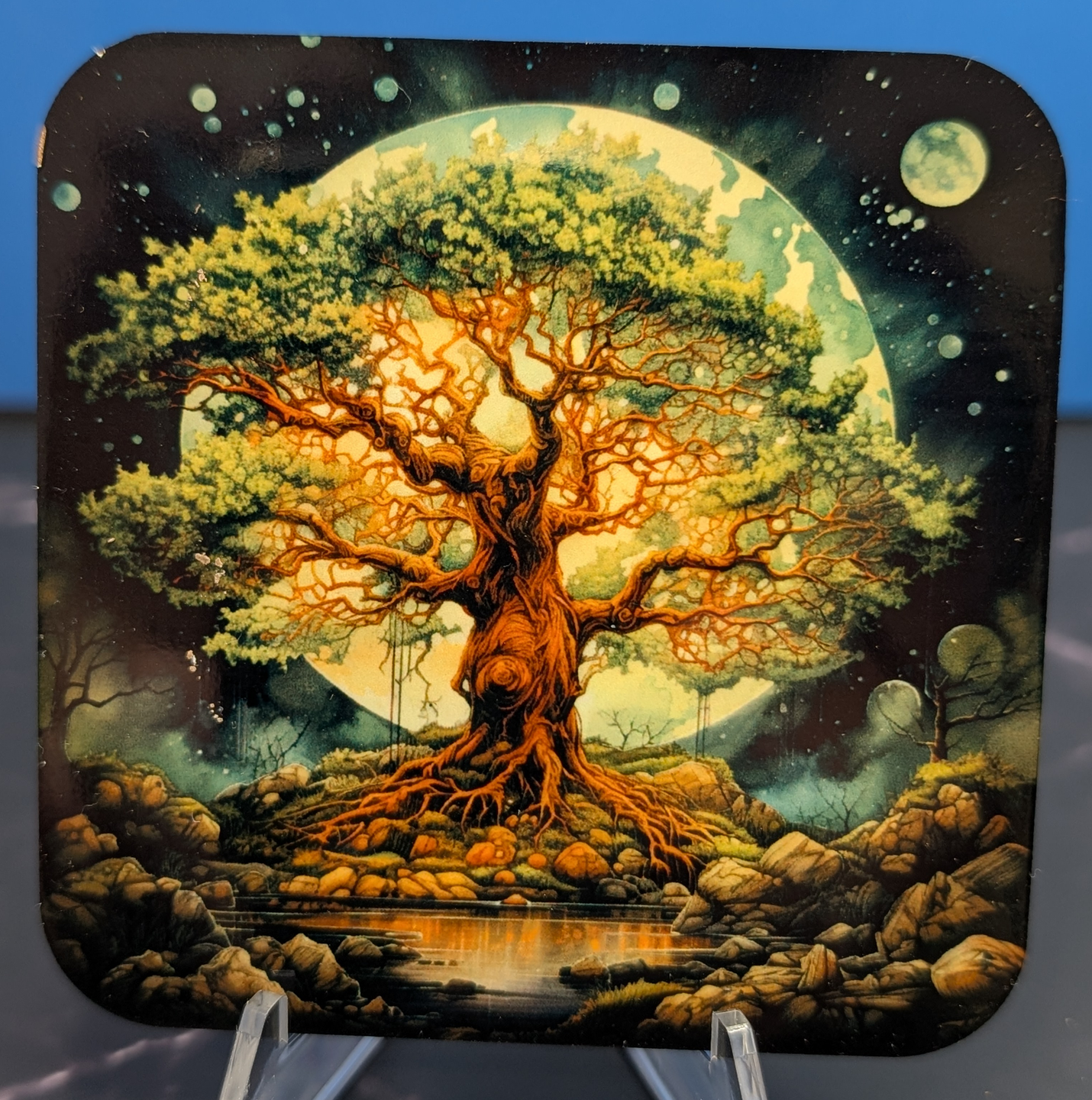 Magical Tree Art Magnet