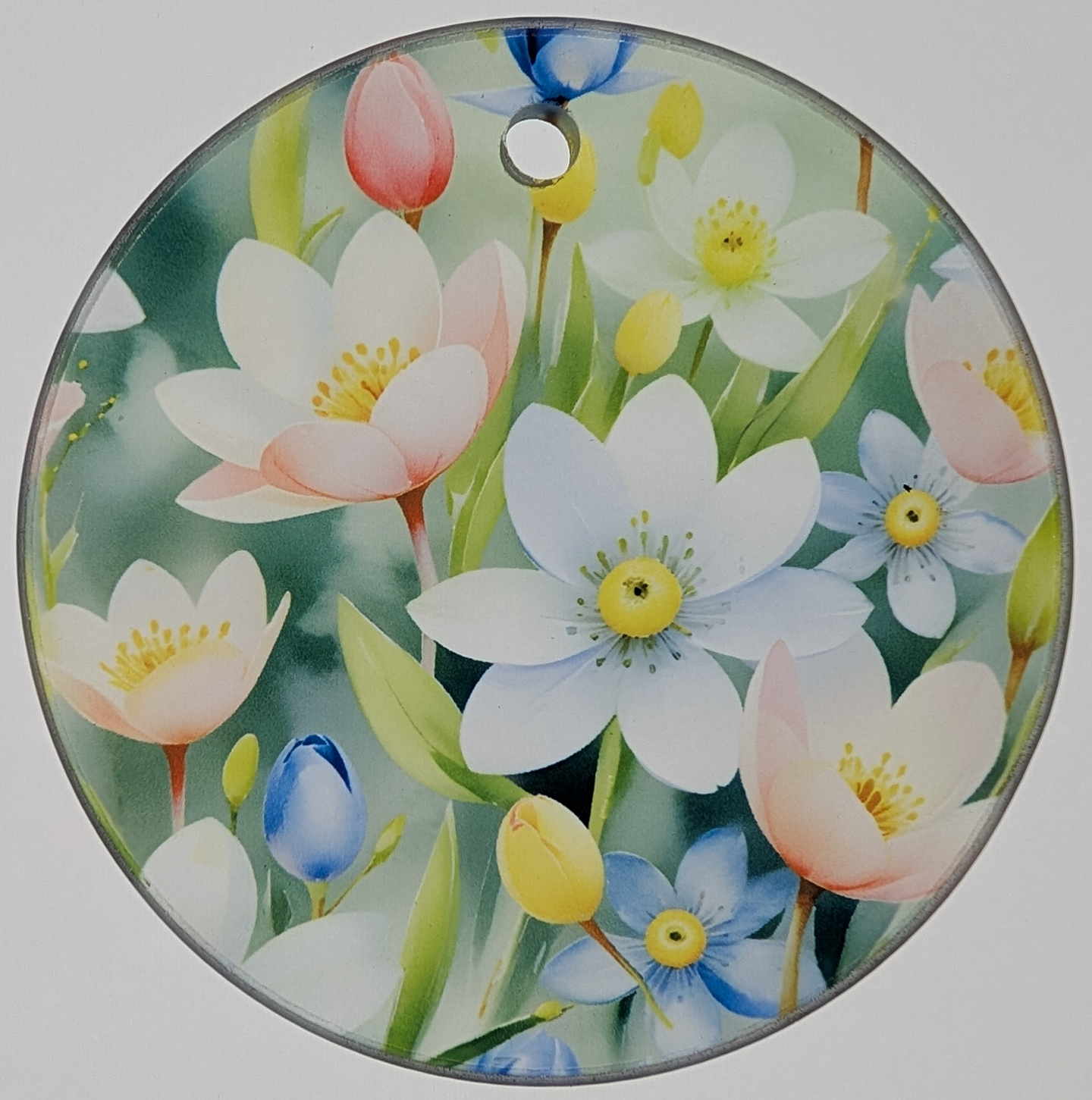 Floral Decorative Hanging suncatcher/ornament