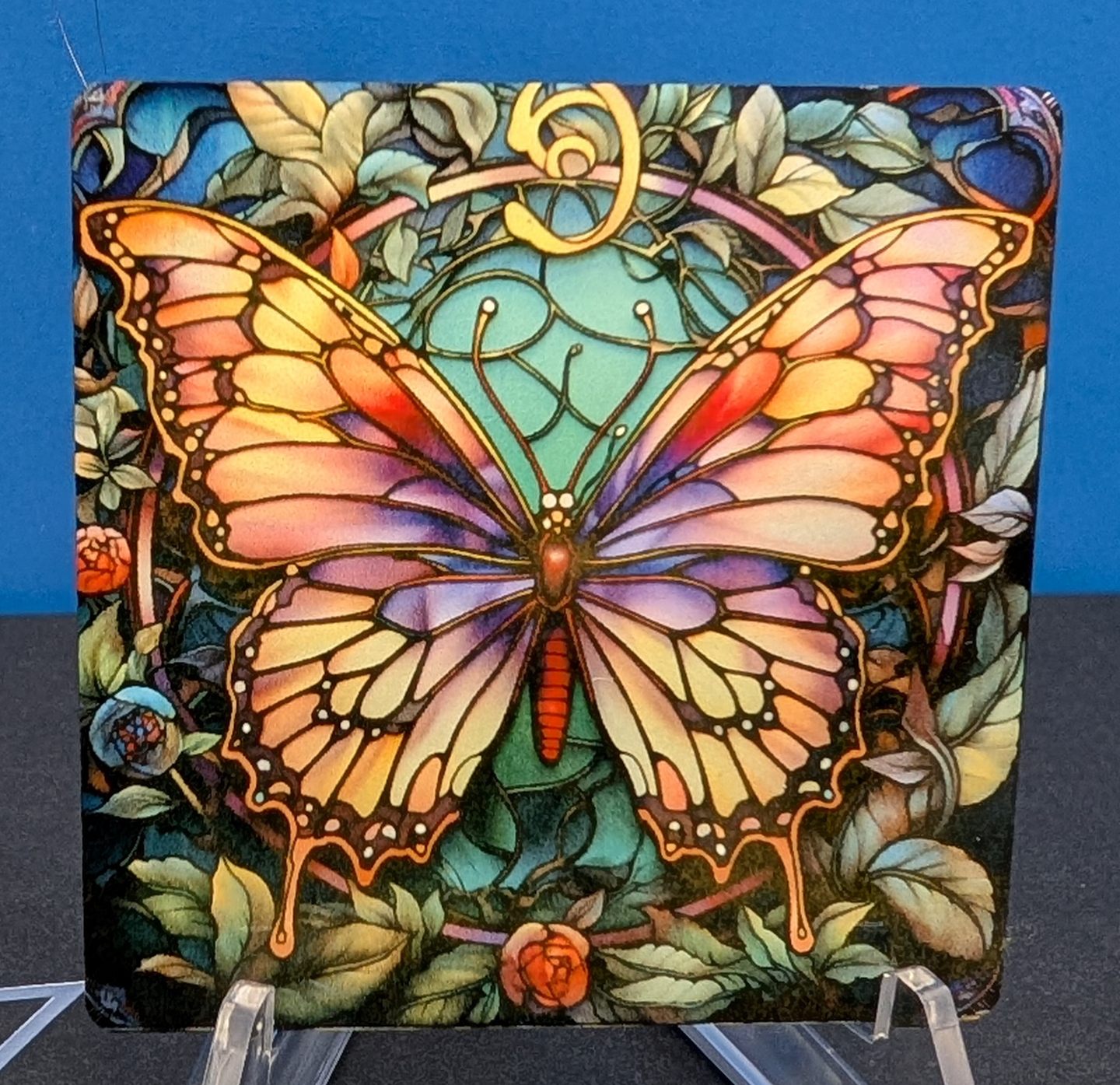 Art Nouveau Butterfly Magnet