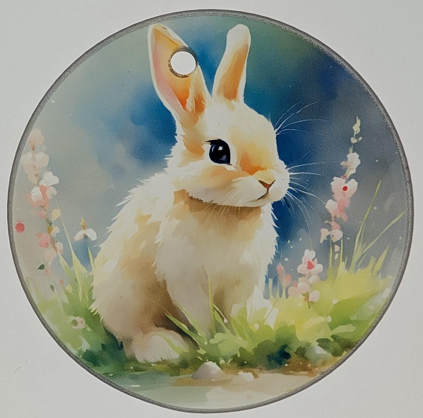Cute Rabbit Decorative suncatcher/ornament