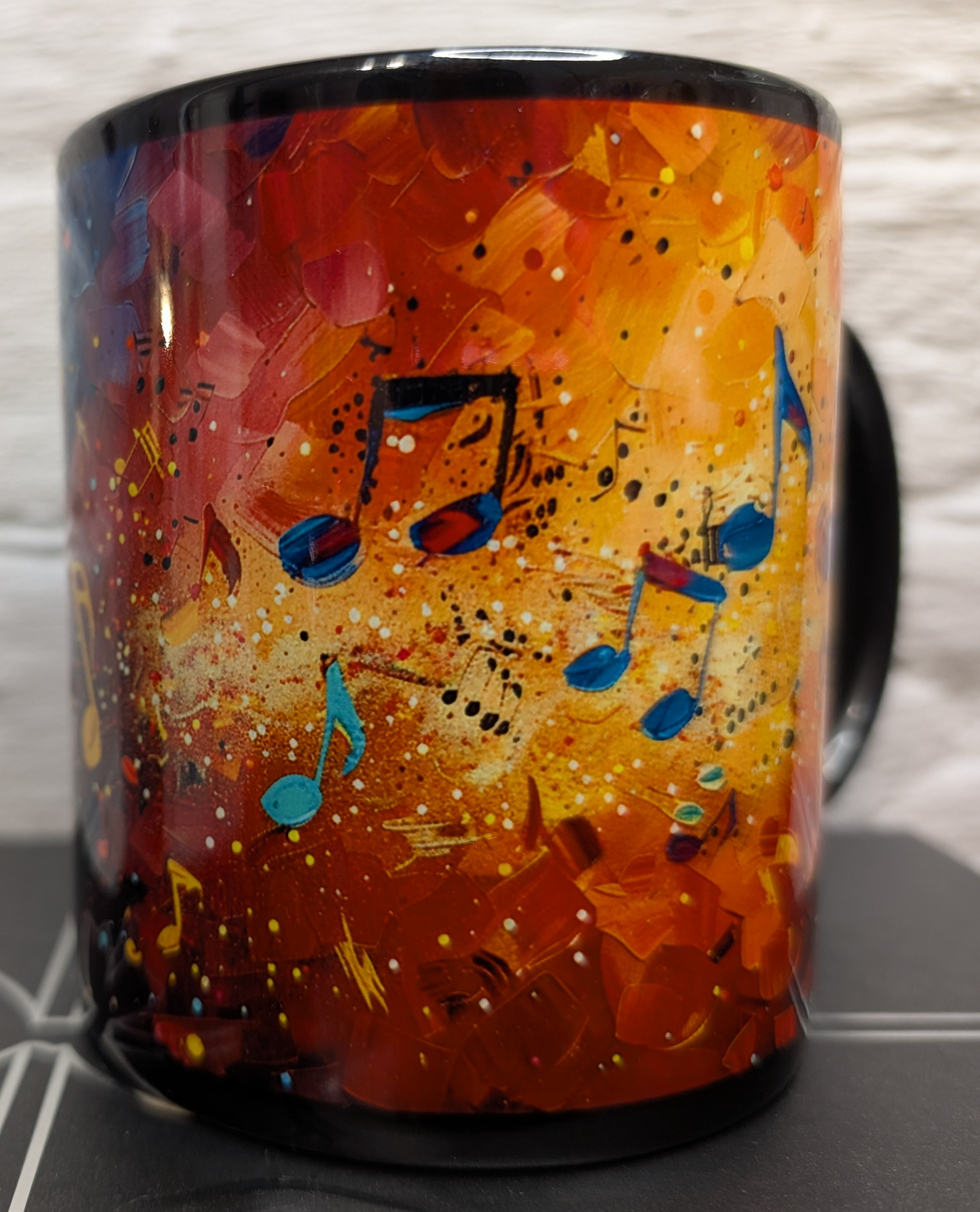 Music Note Ceramic Mug