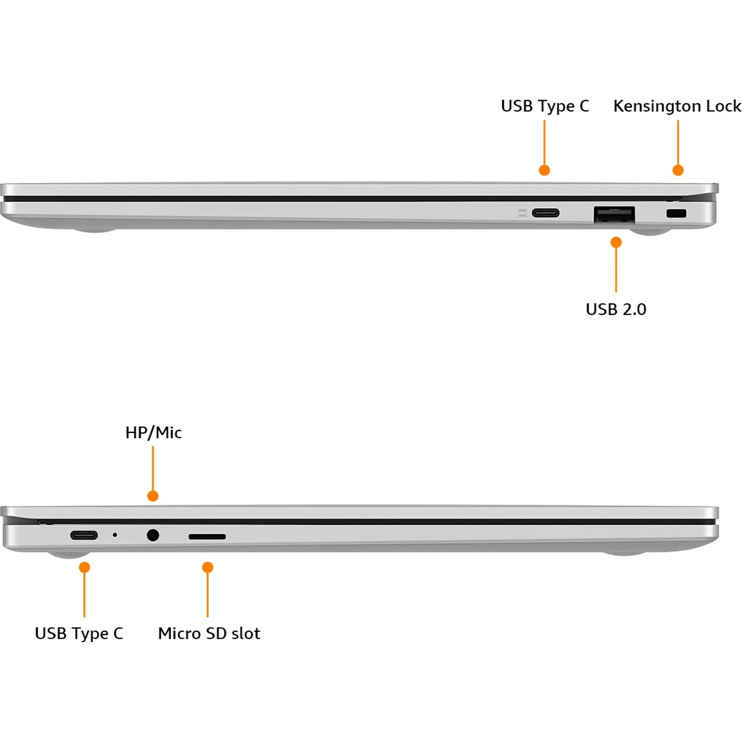 Samsung Galaxy Book Go NP340XLA-KA1IN | Qualcomm Snapdragon 7c Gen 2, 4GB, 128GB eMMC Storage,14 Inch, Windows 