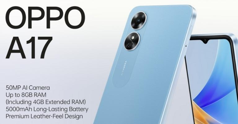 Oppo A17 Snapdragon 870 MediaTek Helio G35 4GB of RAM and 64GB of internal storage