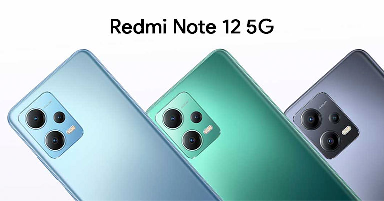 Redmi Note 12 5G 6GB RAM / 128GB Storage