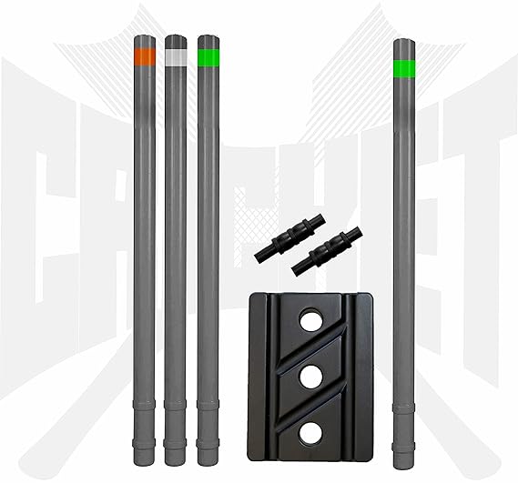 Heavy Duty Plastic Cricket Bat Kit,Full Size