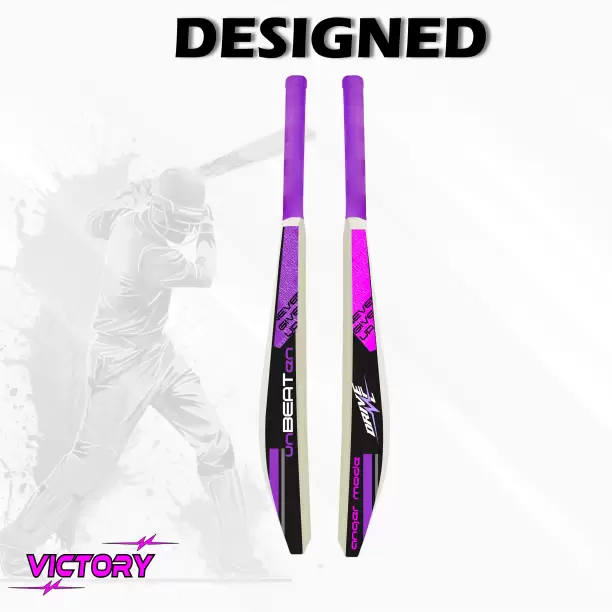 VICTORY DEFENDER Plastic Bat Full Size Cricket Tennis Bat For All Age Group Hard PVC/Plastic Cricket Bat  (800 g)