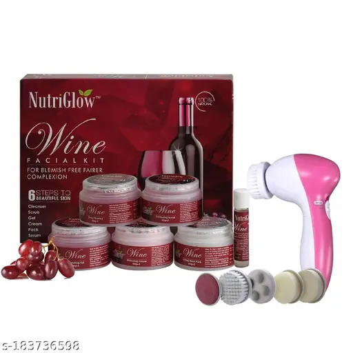 Facial Kit For Blemish Free and Fairer Skin Hydrated, All Skin Types