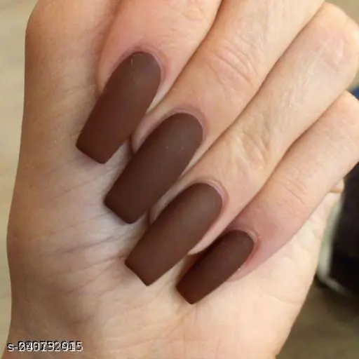 Cemera Ice Matte Nail Polish Coffee Chocolate Brown