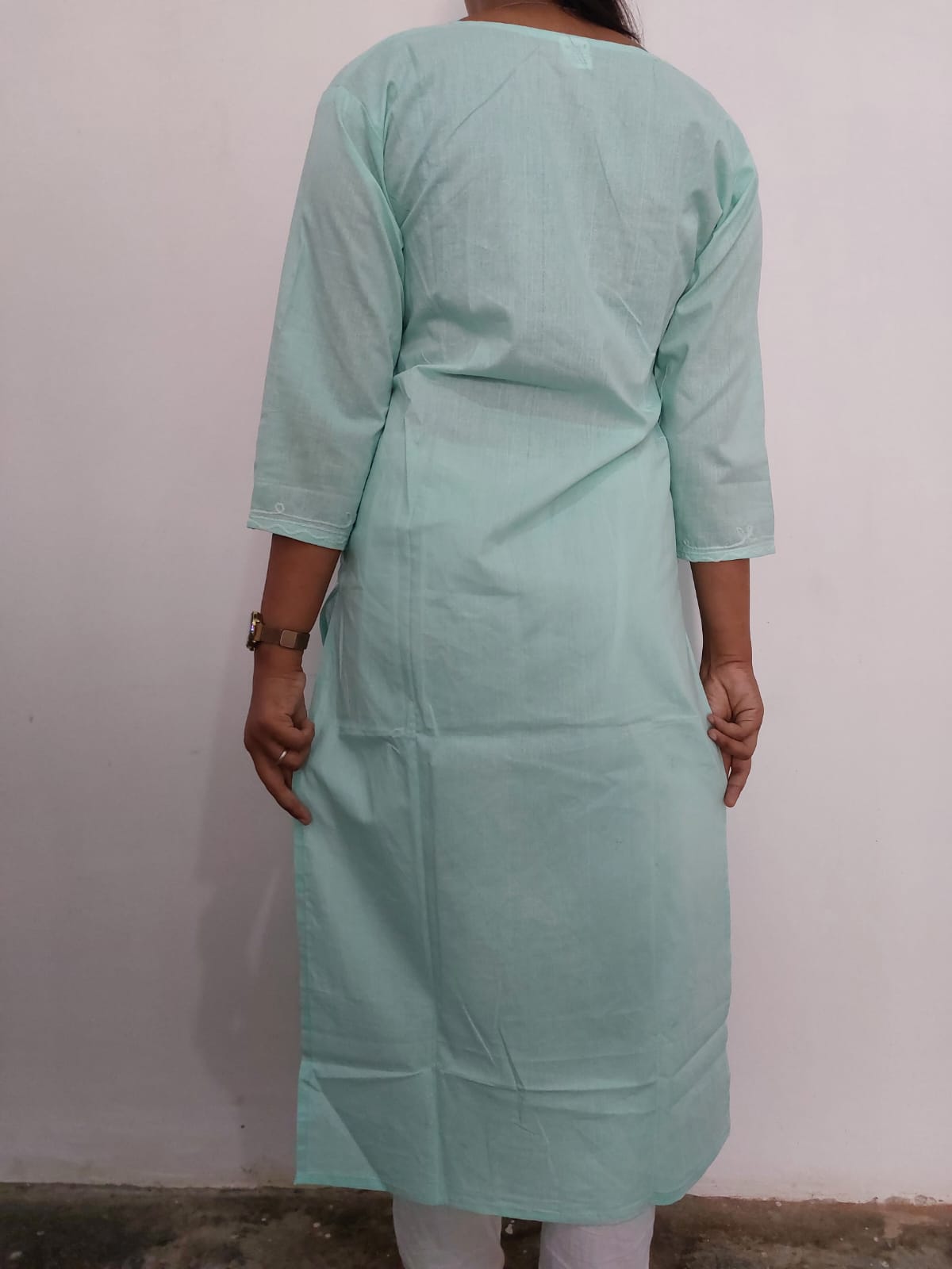 Women cotton embroidery, embroidered kurta 