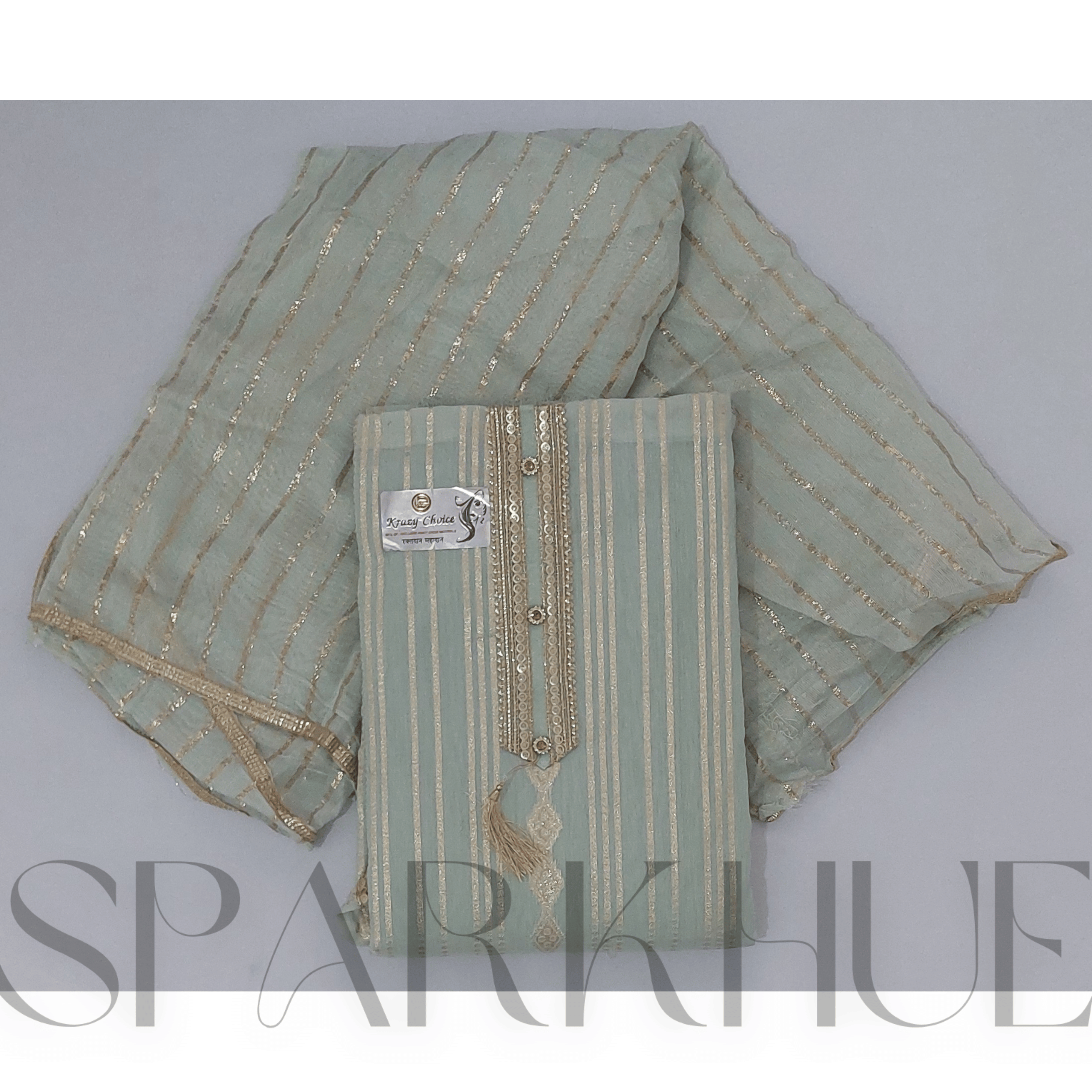  Unstitched traditional  women kurta set comfortable to wear 