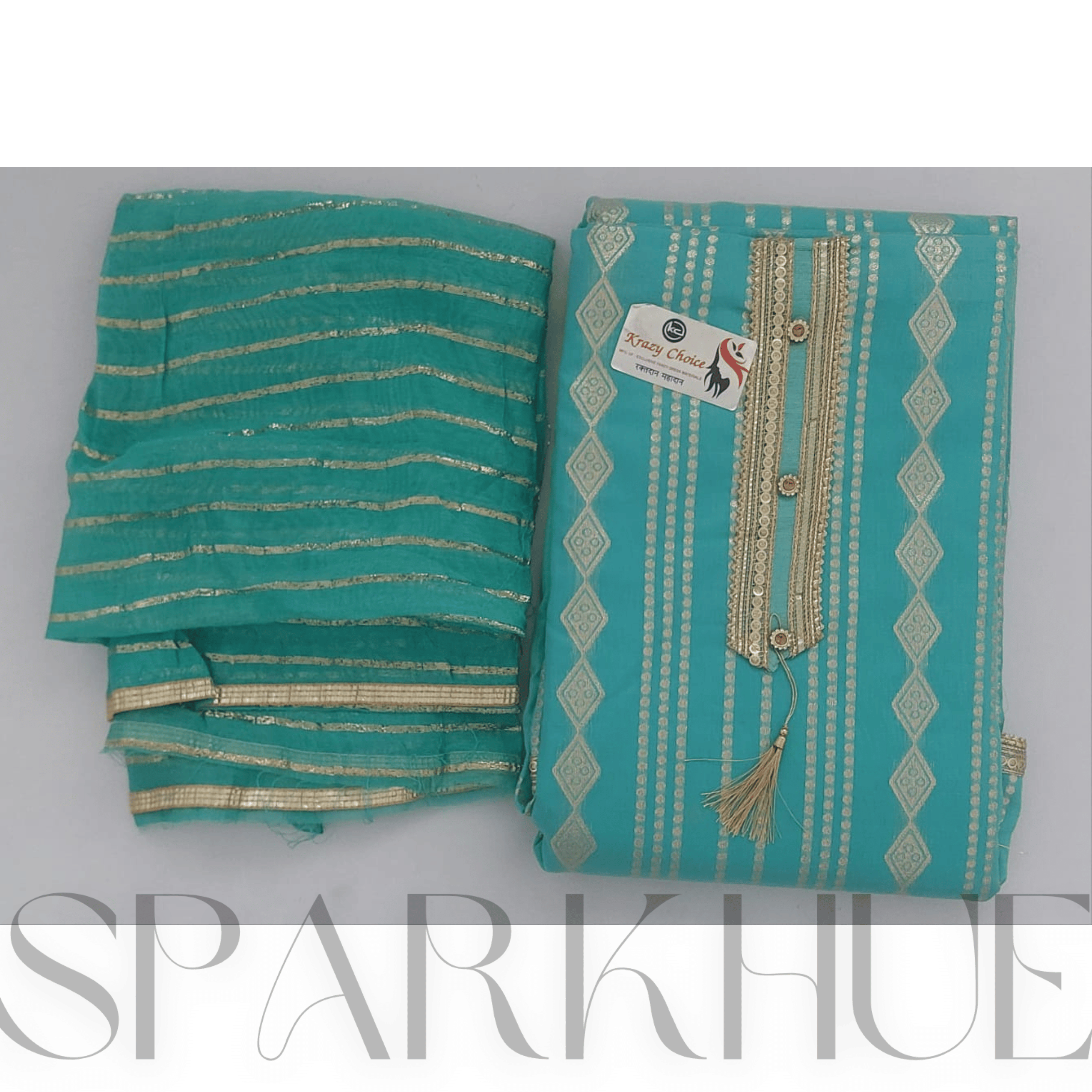  Unstitched traditional  women kurta set comfortable to wear 