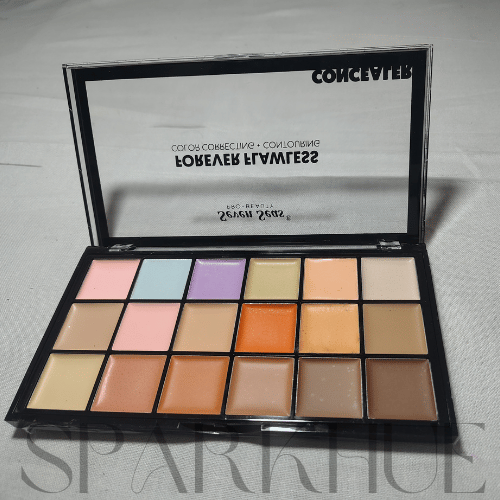 Seven Seas Forever Flawless Color Correcting + Contouring 3 In 1 Benefits Concealer  (multicolor, 7 ml)
