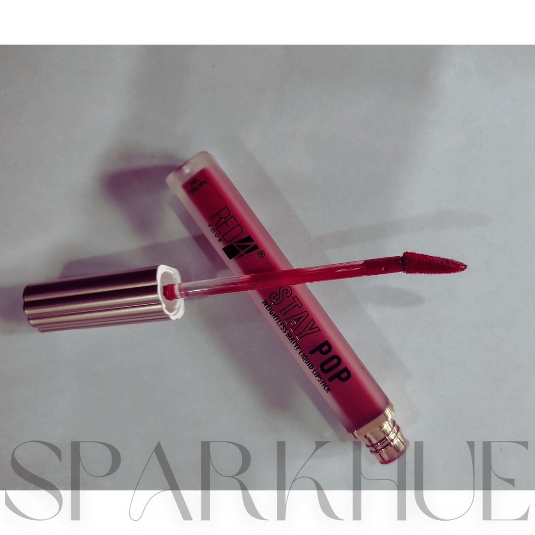 Red 4 Weightless  Matte Liquid Llipstic