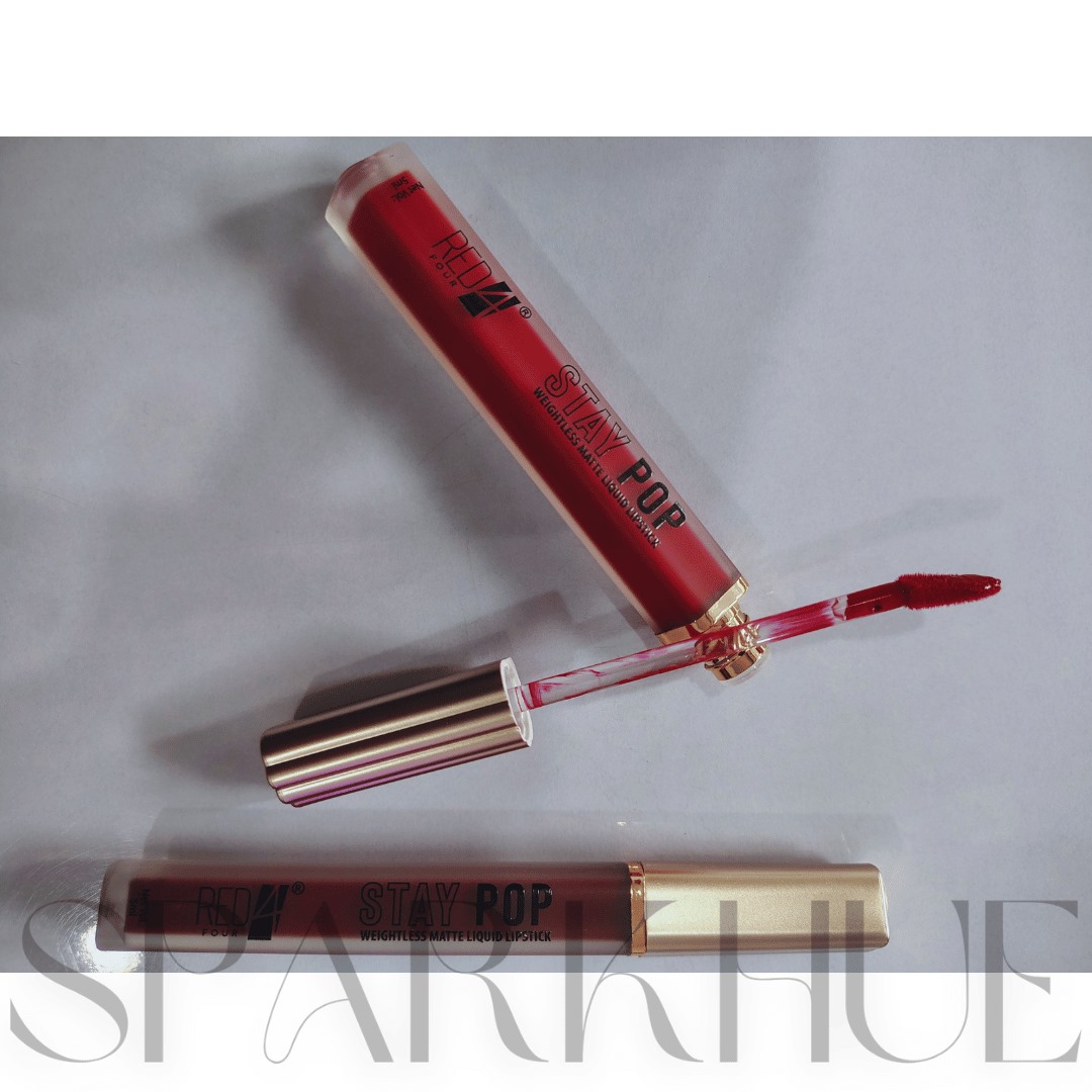 Red 4 Weightless  Matte Liquid Llipstic