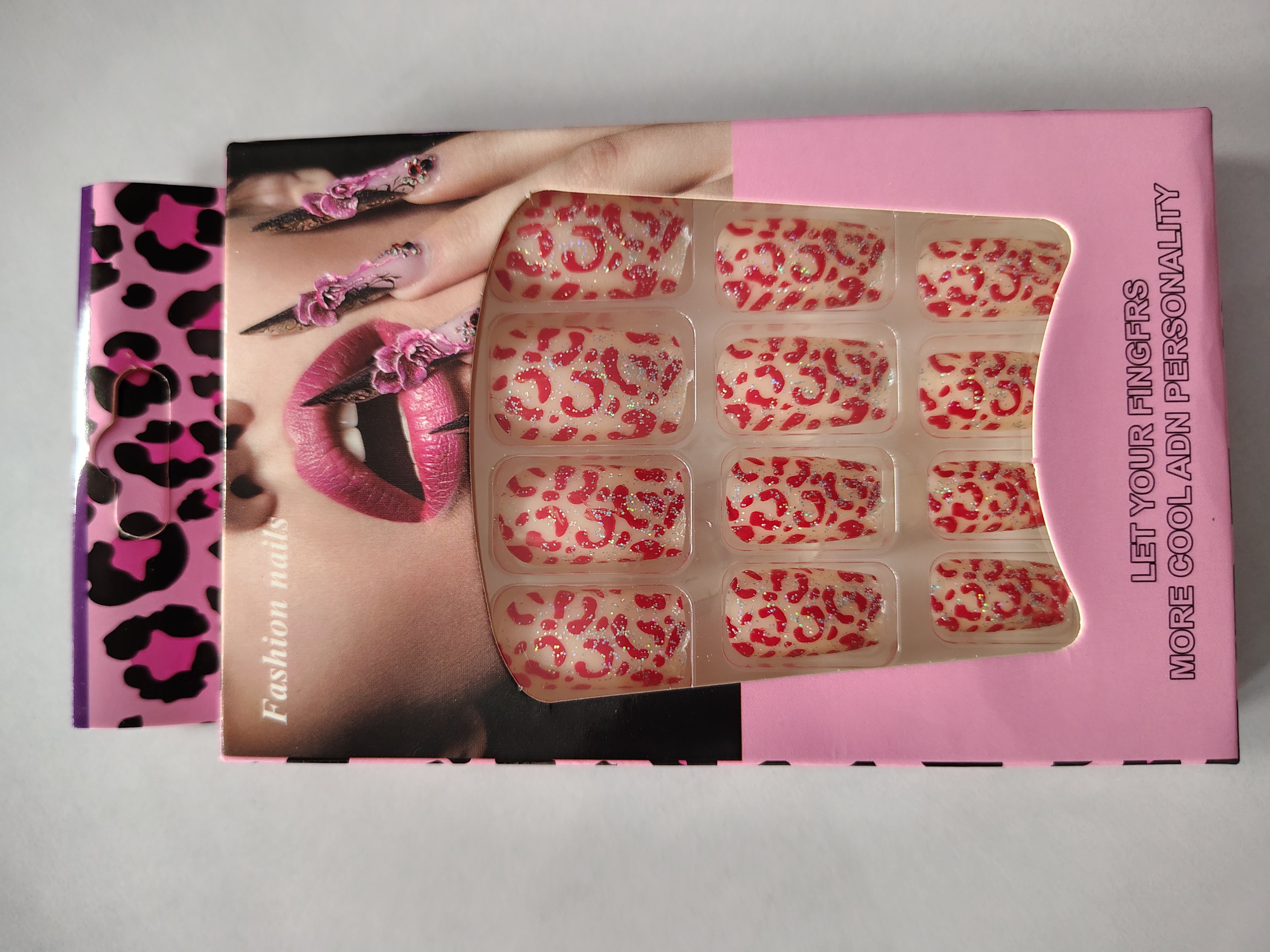 Attractive beautiful nails 2 box each 12 pcs ( Normal Nail )