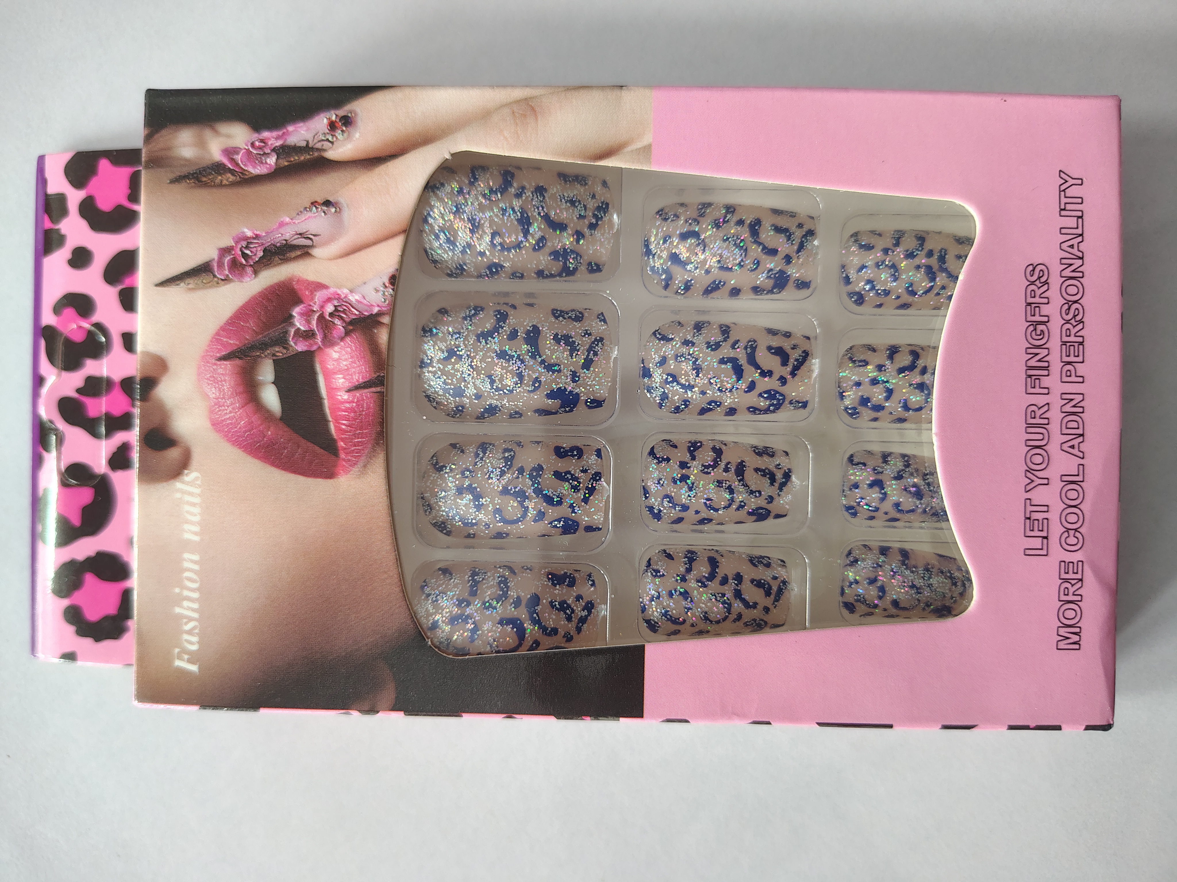 Attractive beautiful nails 2 box each 12 pcs ( Normal Nail )