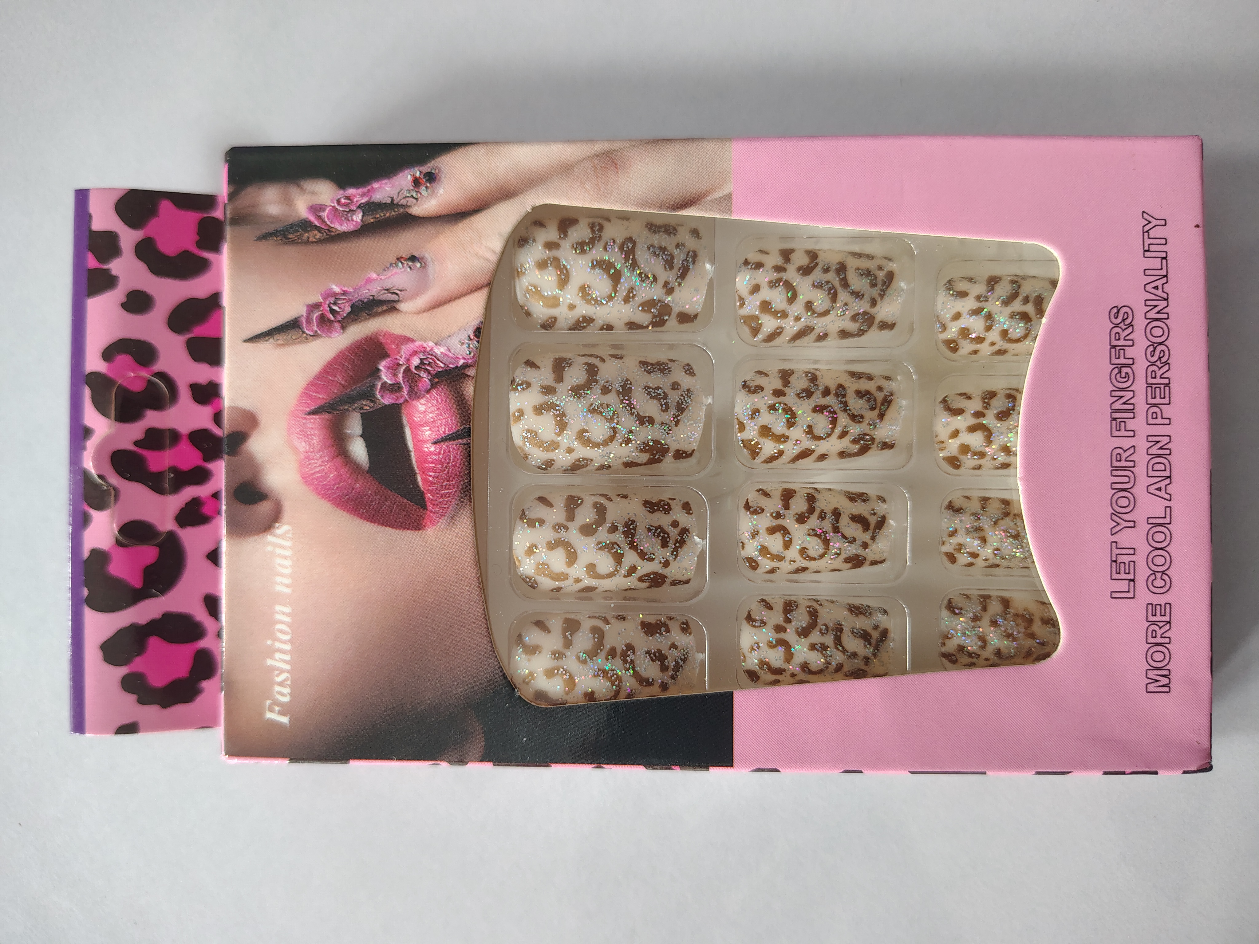 Attractive beautiful nails 2 box each 12 pcs ( Normal Nail )