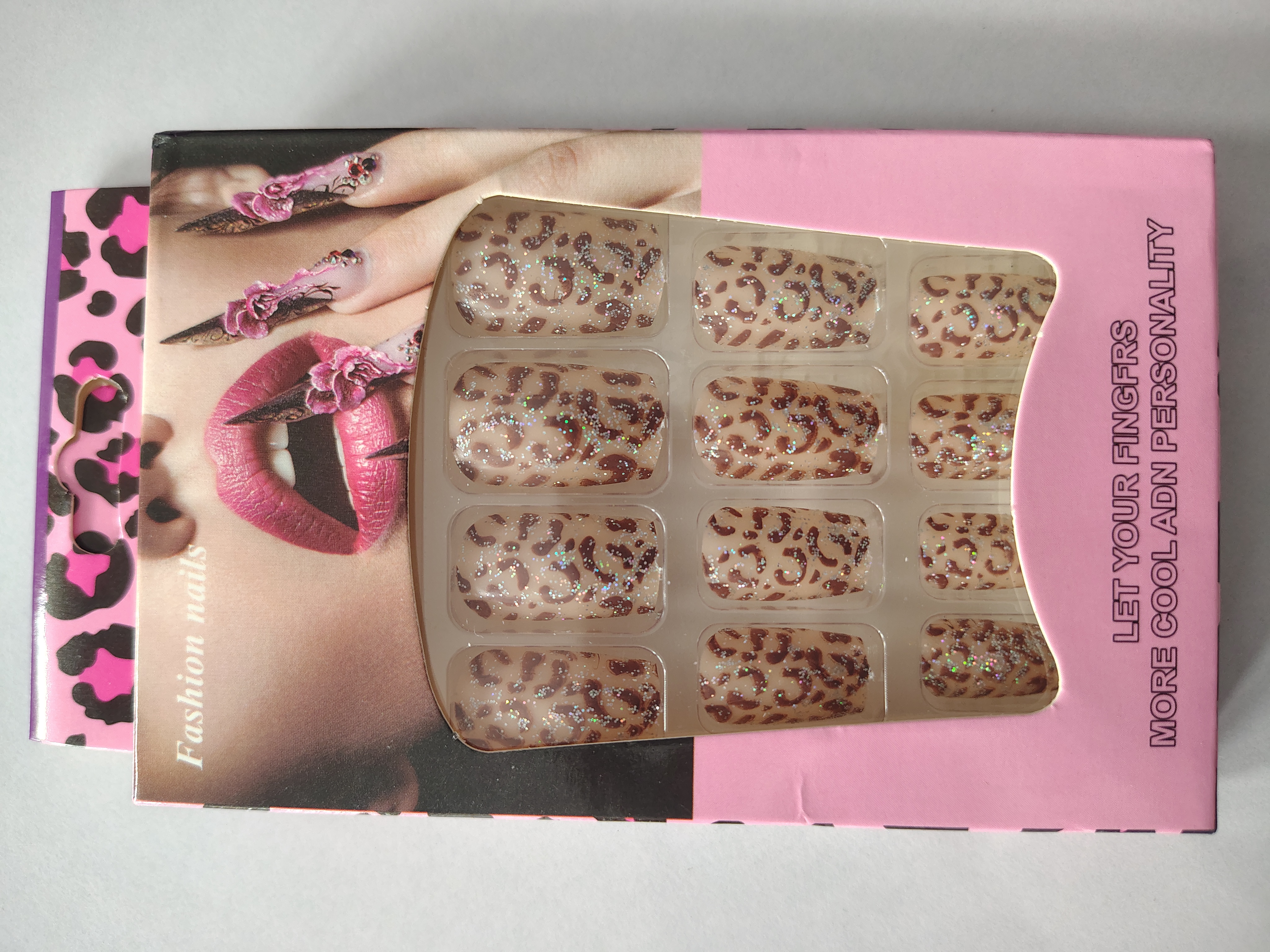 Attractive beautiful nails 2 box each 12 pcs ( Normal nail )