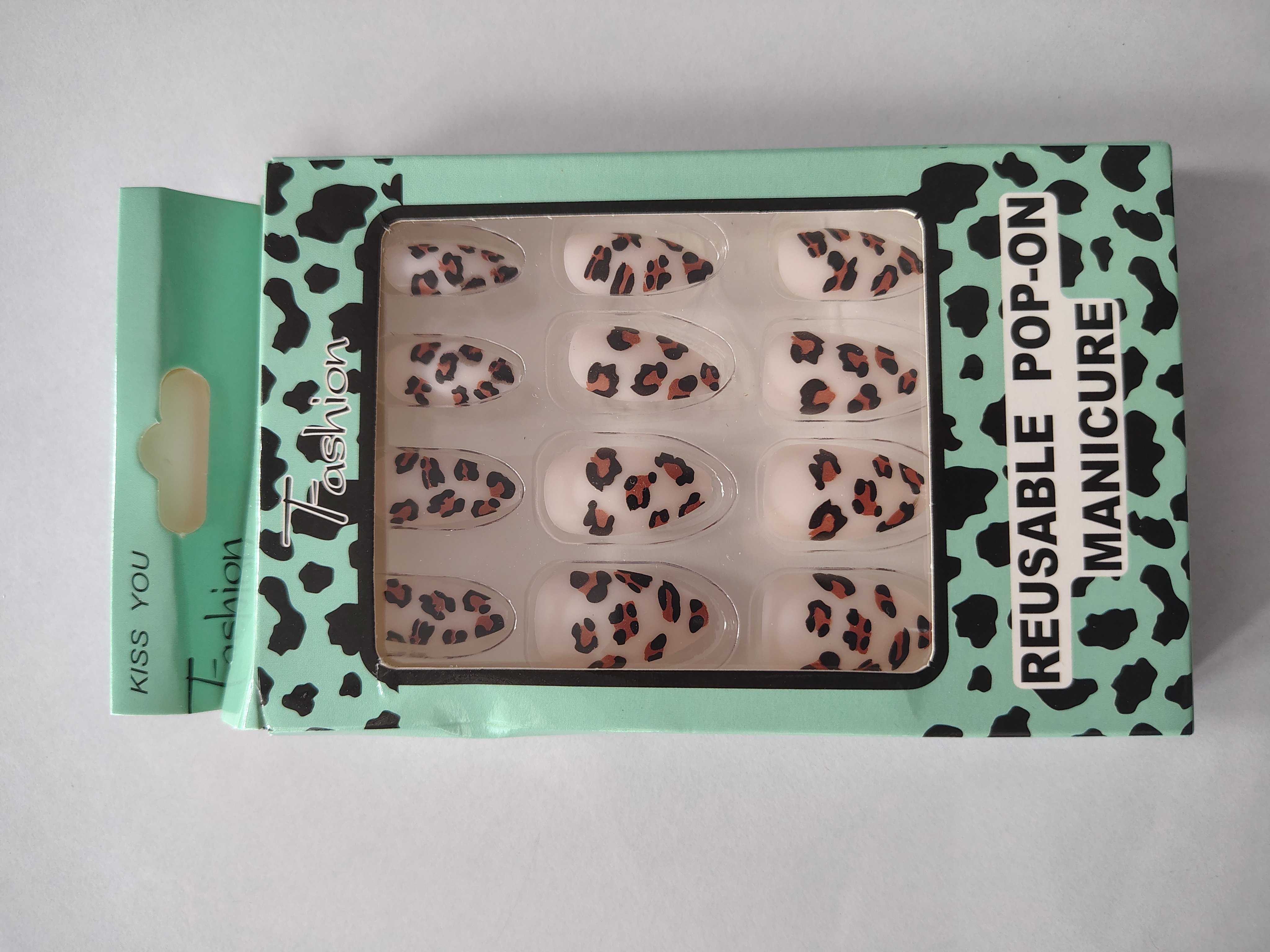 Attractive beautiful nails 2 box each 12 pcs ( Normal nail )