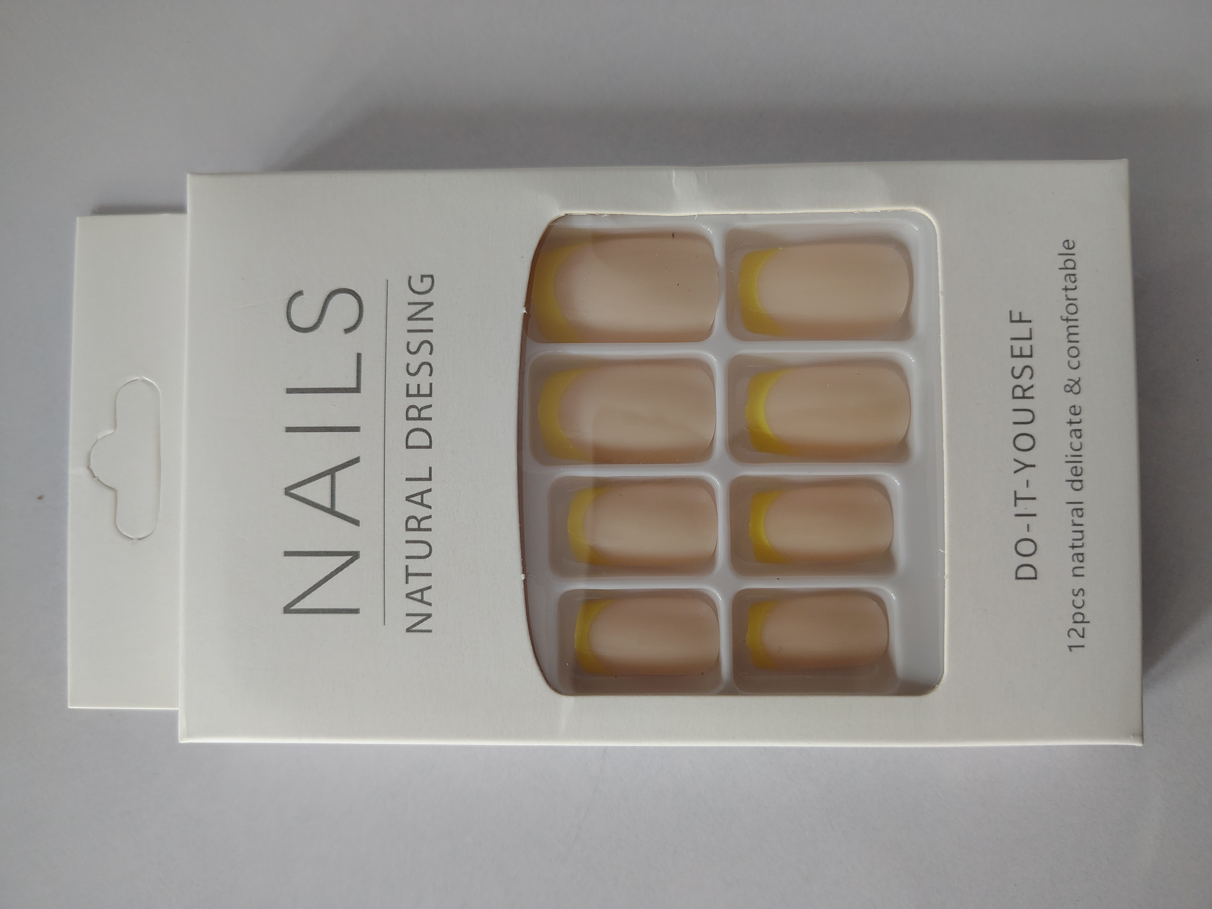  Attractive beautiful nails 2 box each 12 pcs (Normal nail)