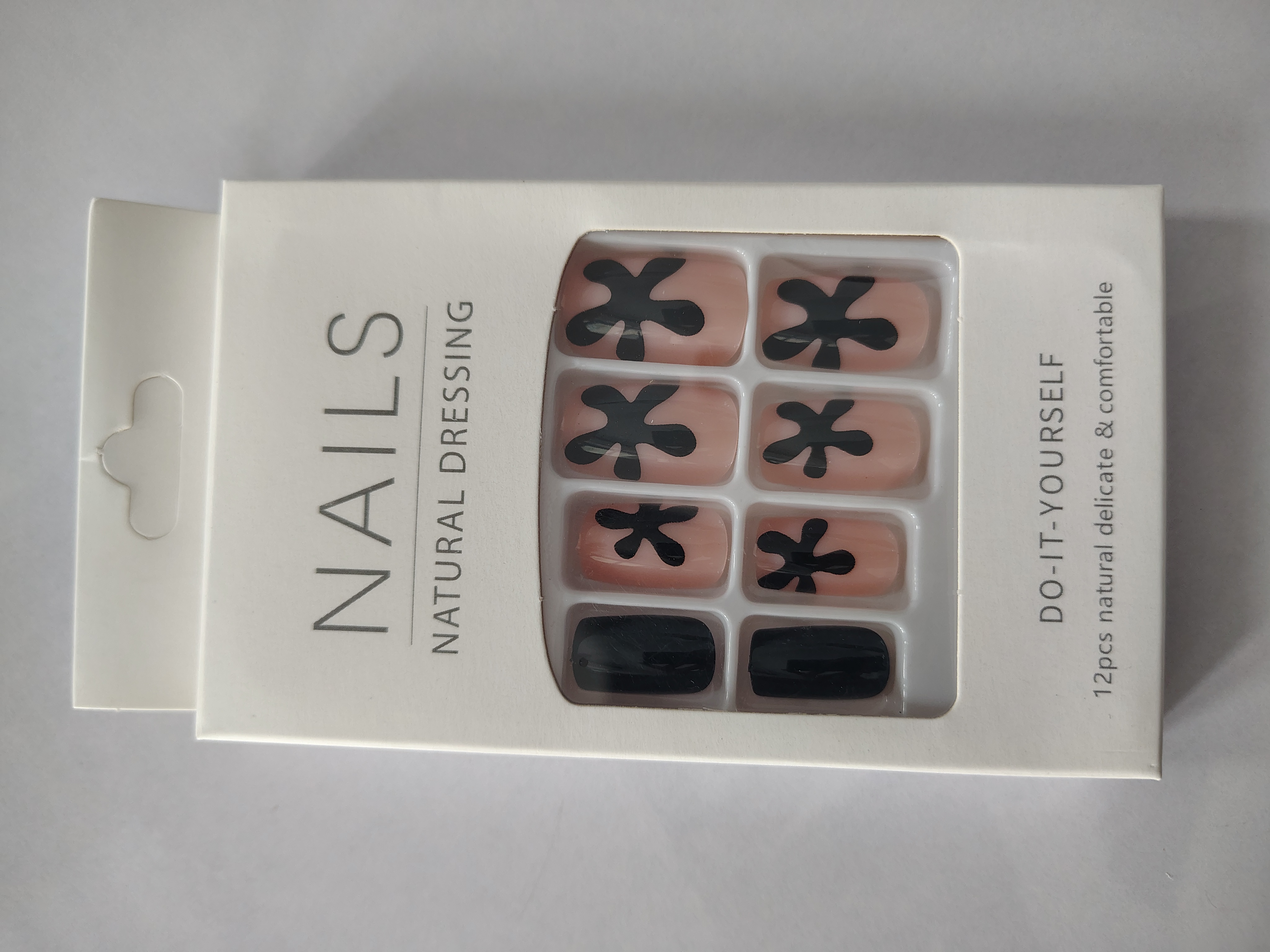  Attractive beautiful nails 2 box each 12 pcs (normal nail)