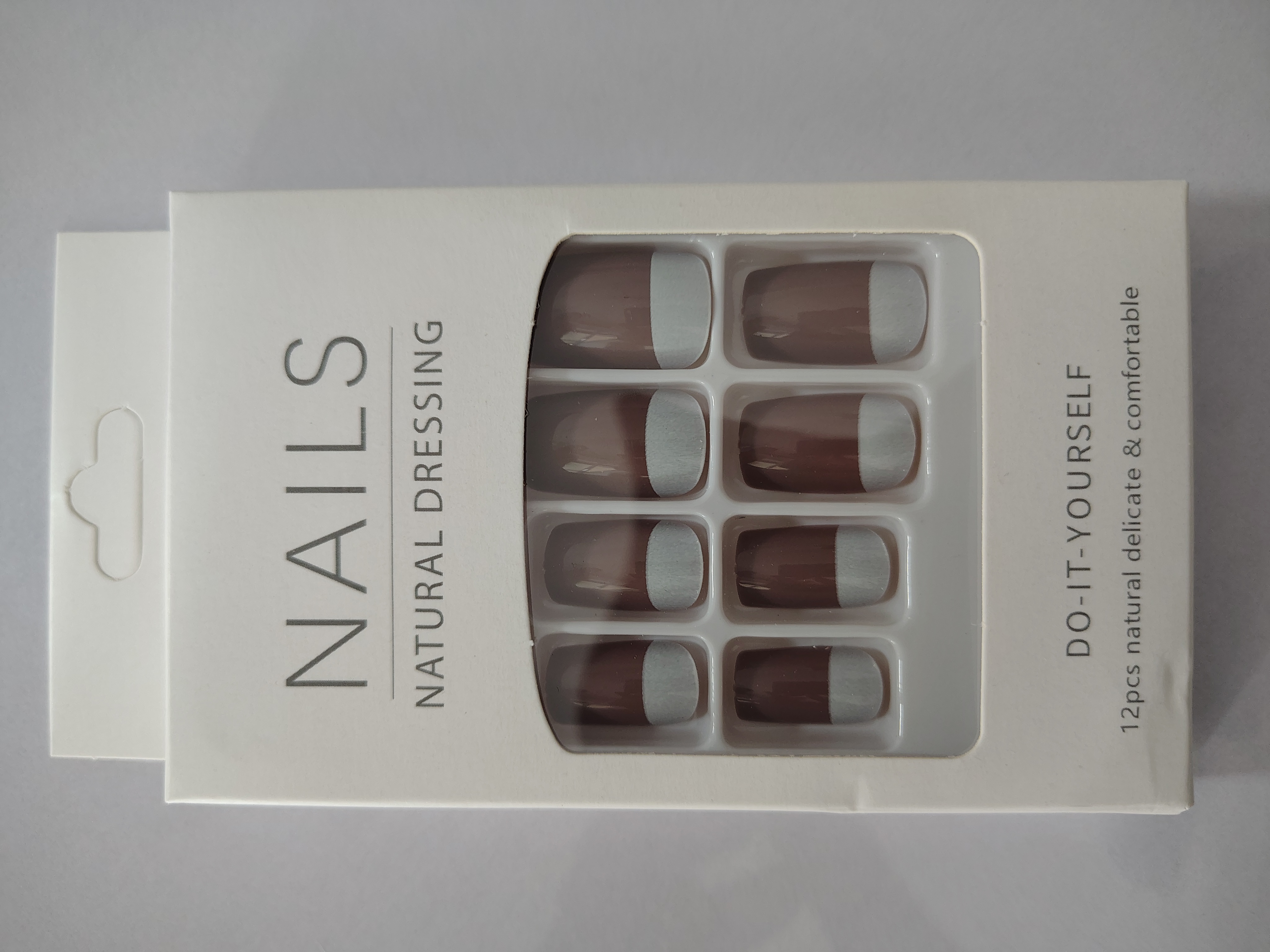 Attractive beautiful nails 2 box each 12 pcs (Normal nail)
