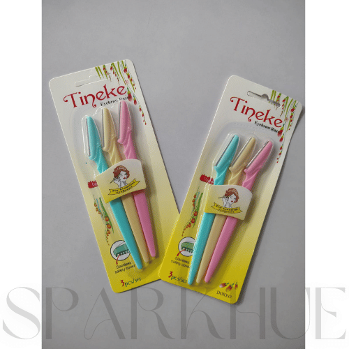 ShopCircuit Professional Eyebrow Razor (2Pcs Set) with Babylips