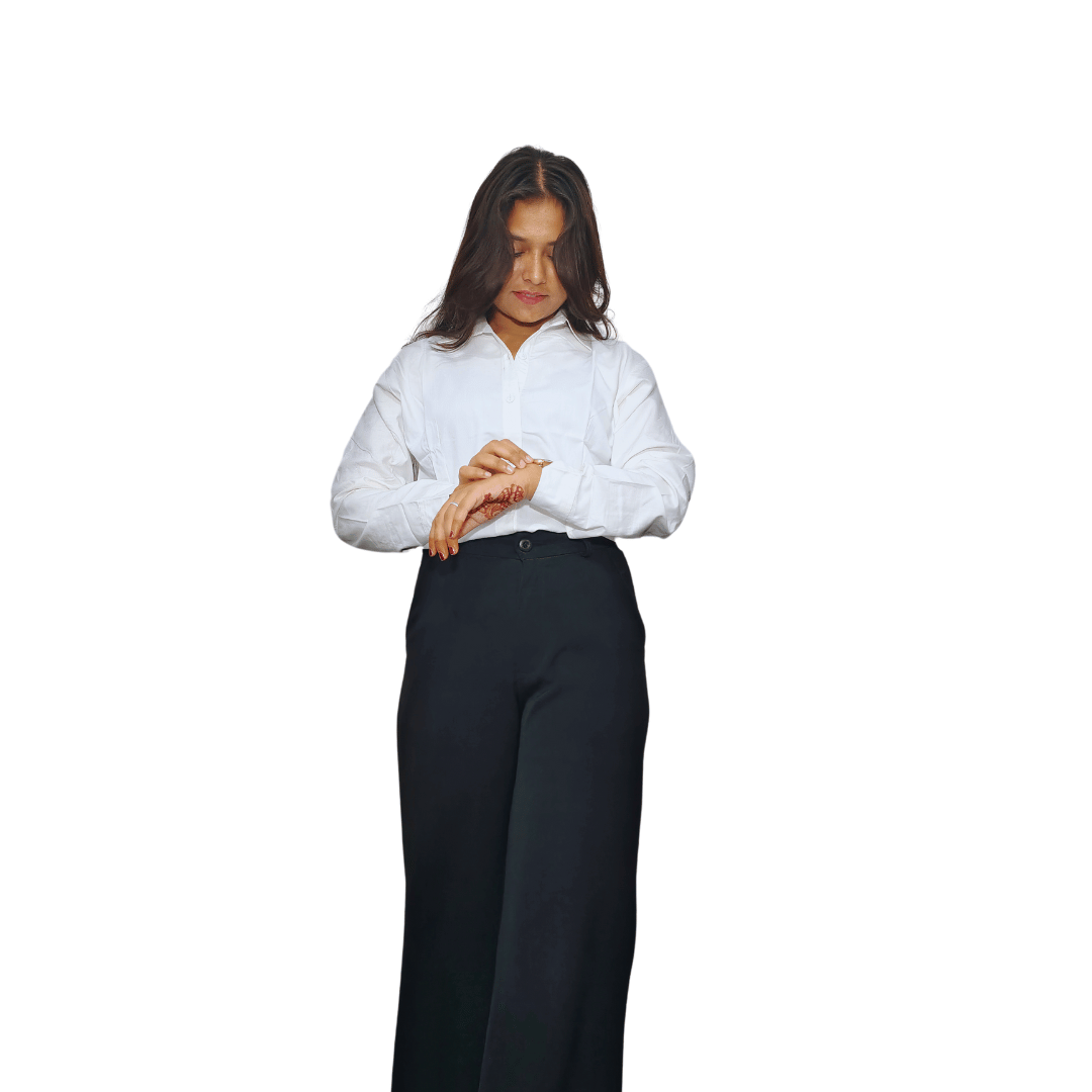 Women Slim Fit Solid Formal Shirt (Pack of 2 Shirt)