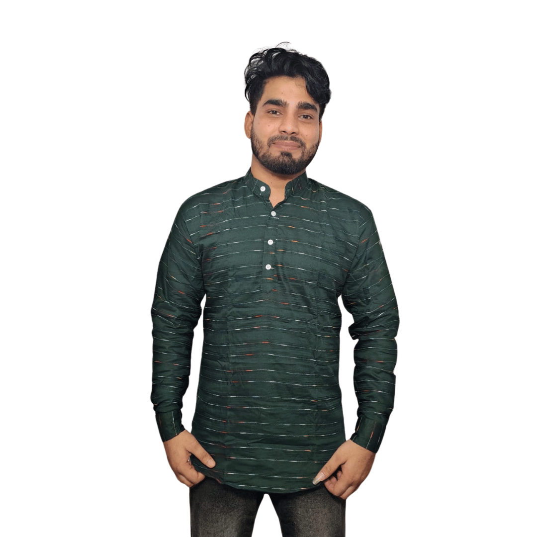 Gent's khadi cotton full sleeve shirt