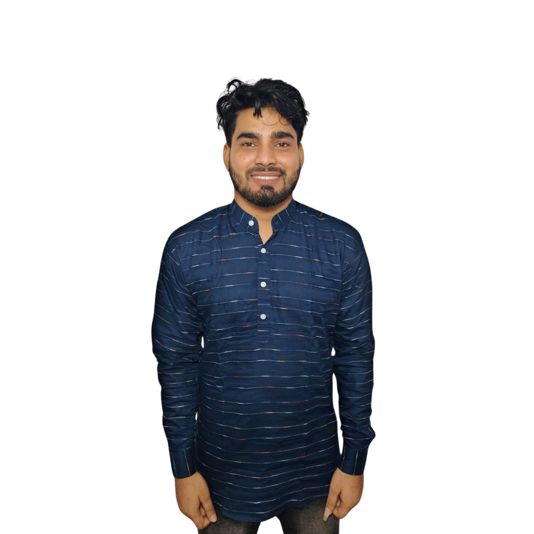 Gent's khadi cotton full sleeve shirt