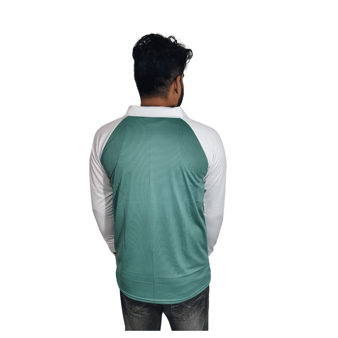 Men Solid Polo Neck Cotton Blend T-Shirt