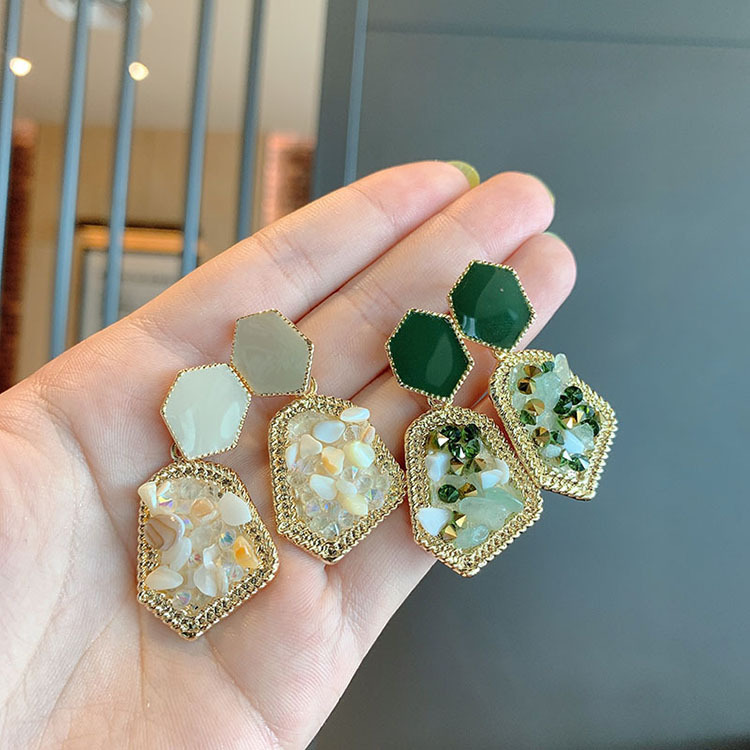 Beautiful Rehistone Earrings