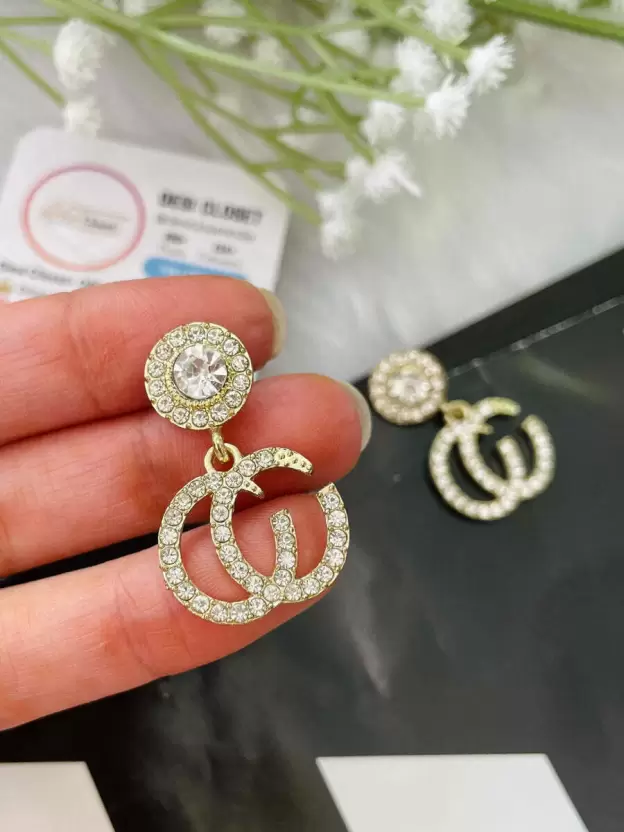 LUXURY CHANNEL EARRINGS FOR WOMEN AND GIRLS