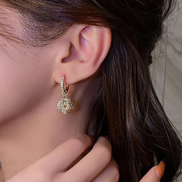 Pearl Cluster Earrings - 2 in 1