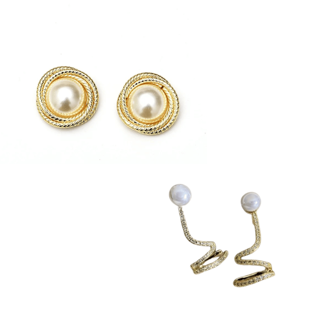 Korean Earrings Combo Set