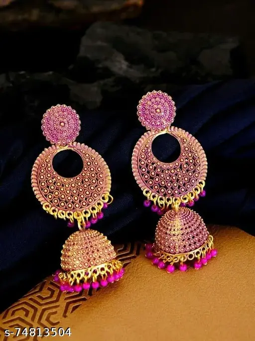 Maddy Space Original Favourite floral Baali Jhumka .