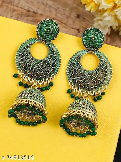 Maddy Space Original Favourite floral Baali Jhumka .