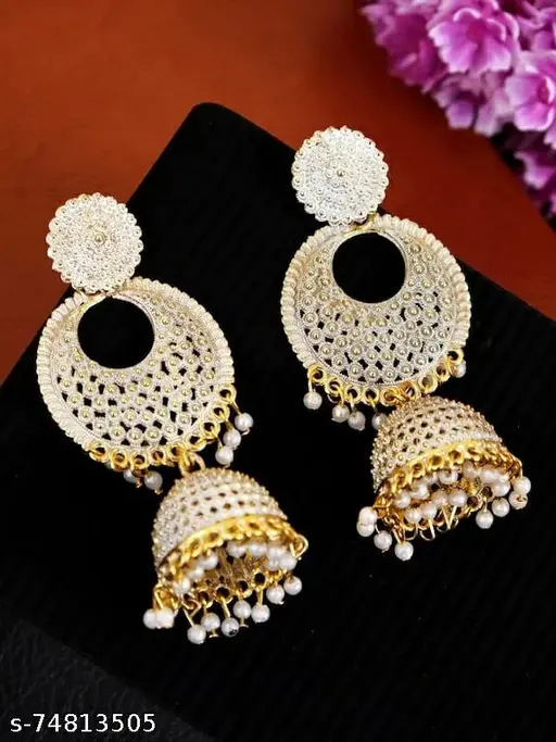 Maddy Space Original Favourite floral Baali Jhumka .