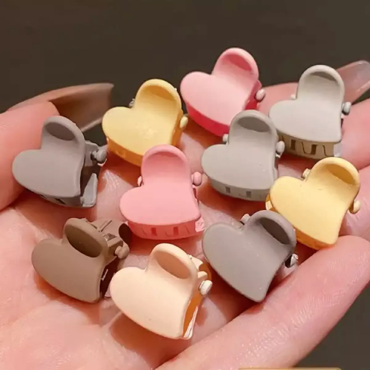 Mini Hair Claw Shark Clips Set For Kids or Women