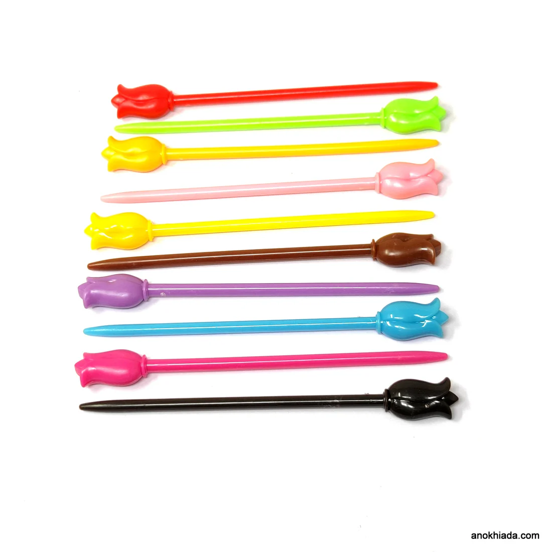 Plastic Juda Sticks/Bun Sticks for Girls and Women