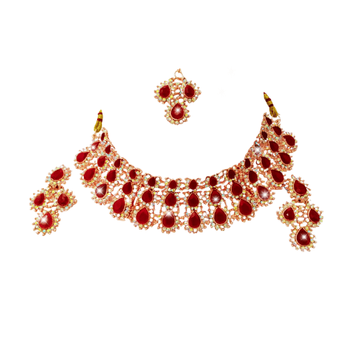 Alloy Gold-plated , Gold Jewel Set  (Pack of 1)