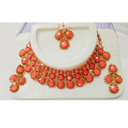 Alloy Gold-plated , Gold Jewel Set  (Pack of 1)