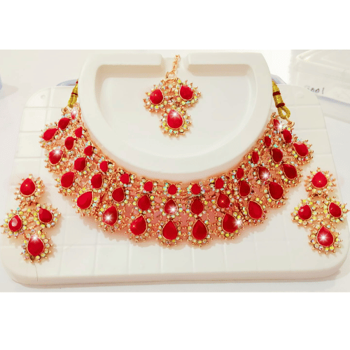 Alloy Gold-plated , Gold Jewel Set  (Pack of 1)
