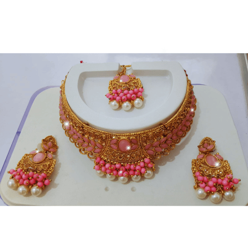 Brass Gold-plated Jewel Set 